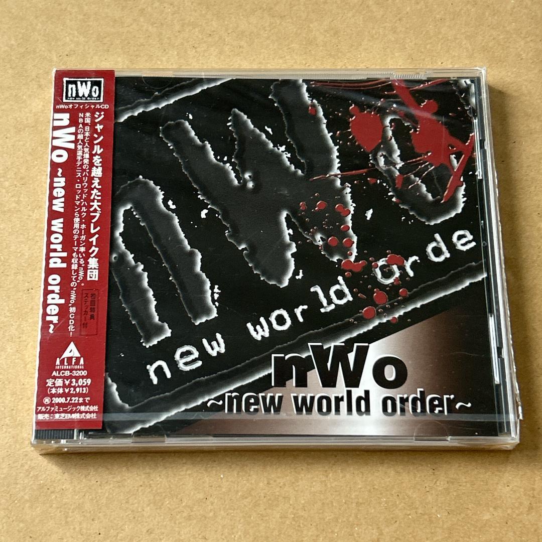 新品未開封★CD nWo ～new world order～ 初回盤 プロレス