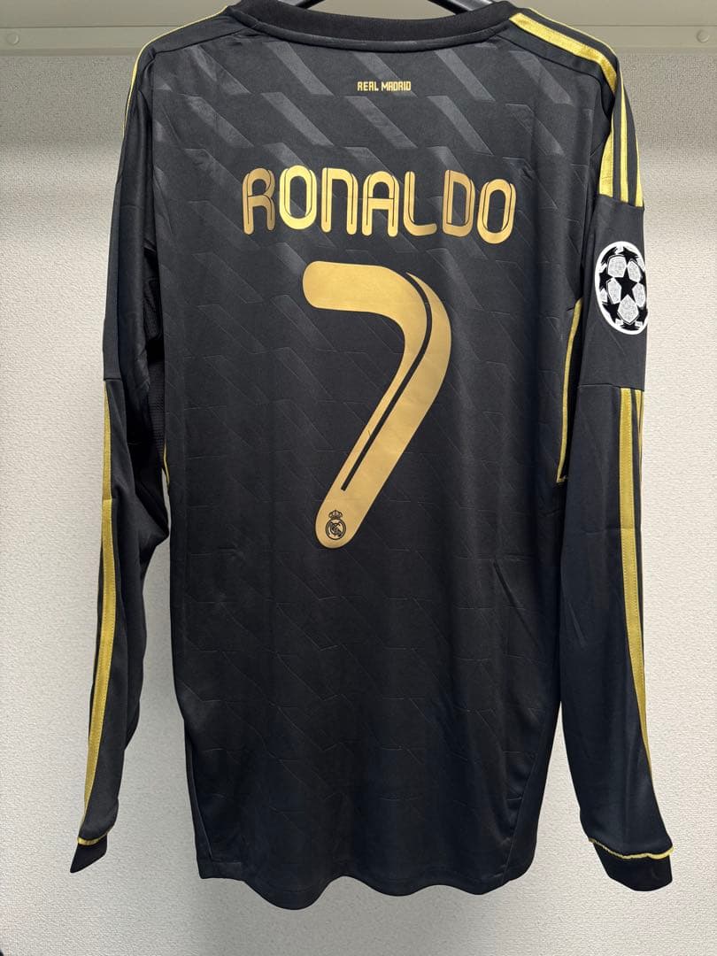 k*o様 レアル・マドリード　クリスティアーノ・ロナウド　ユニフォーム 7番黒