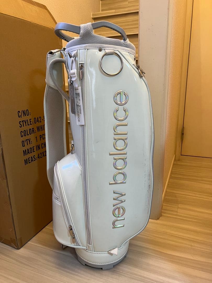 new balance キャディバッグ 8.5型 ホワイト