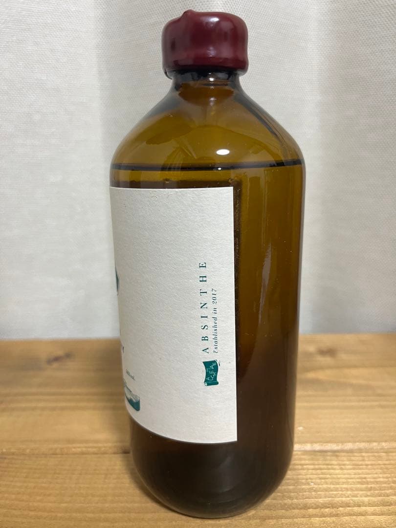 辰巳蒸留所　アルケミエ　アブサン　犬啼 58%