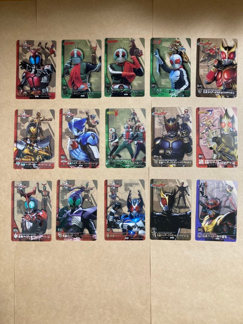 仮面ライダー チョコウエハース1・2・3 カード 全109種コンプ