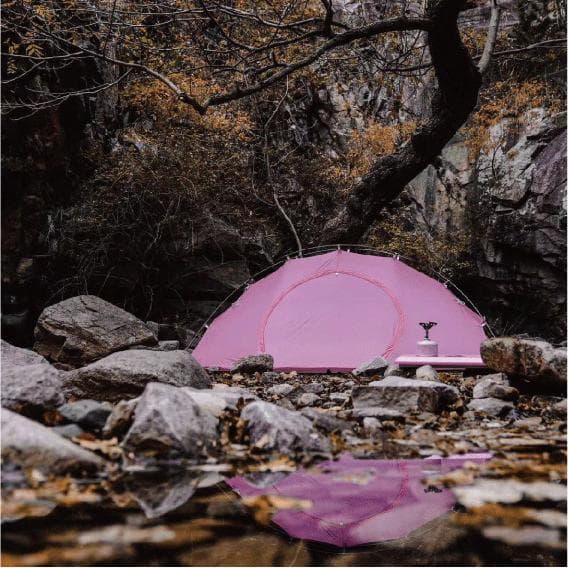 希少 新品 未使用 プレテント ライトロック 1P ピンク 専用FP付(おまけ)