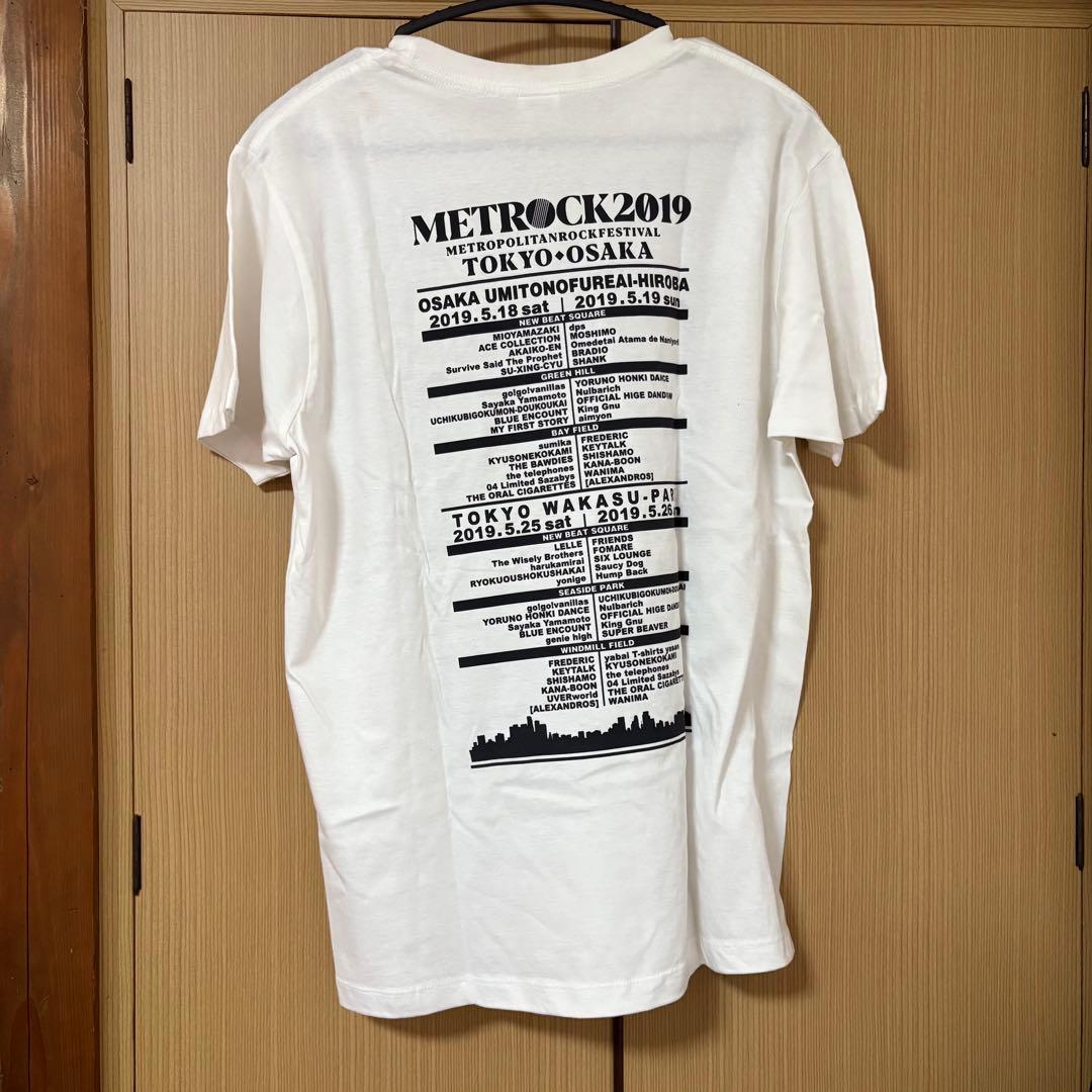 MET ROCK2019 Saucy dog サイン入りTシャツ