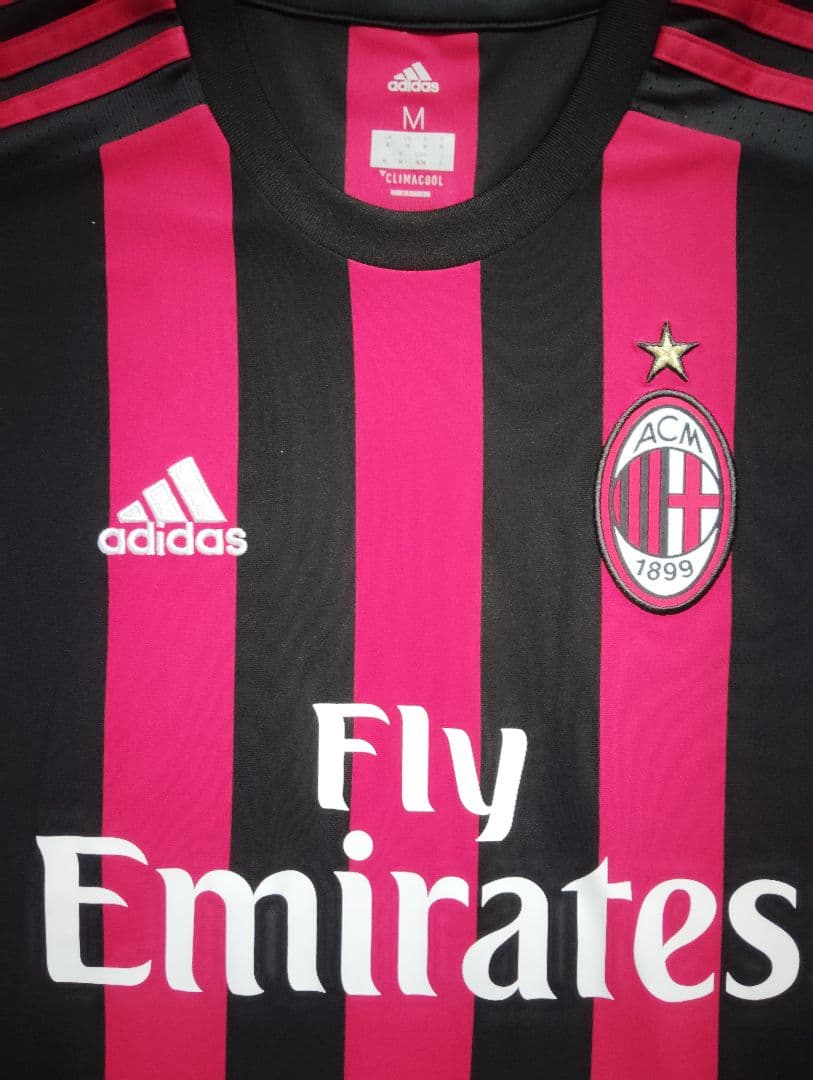 AC Milan ストライプユニフォームMサイズ