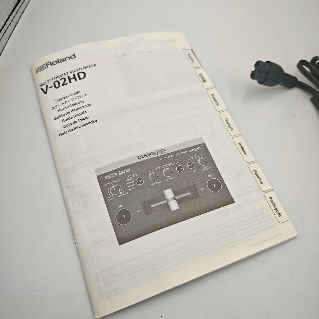 【美品】Roland ローランド V-02HD ビデオスイッチャー