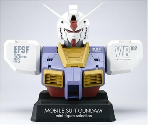 新品未開封　MFセレクション ガンダム胸像ディスプレイケース
