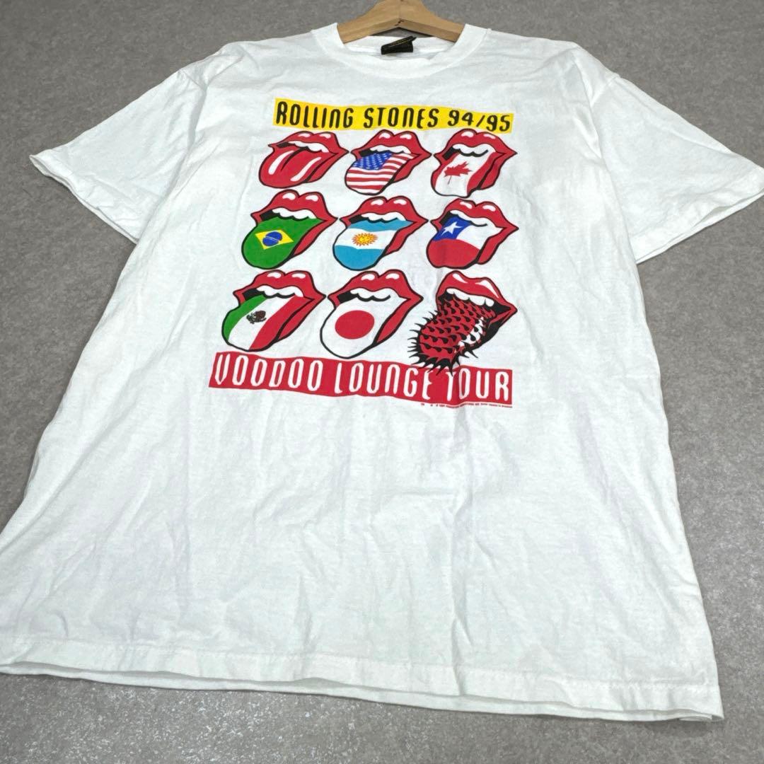 希少 90s ROLLING STONES ヴィンテージ バンドTシャツ 当時物