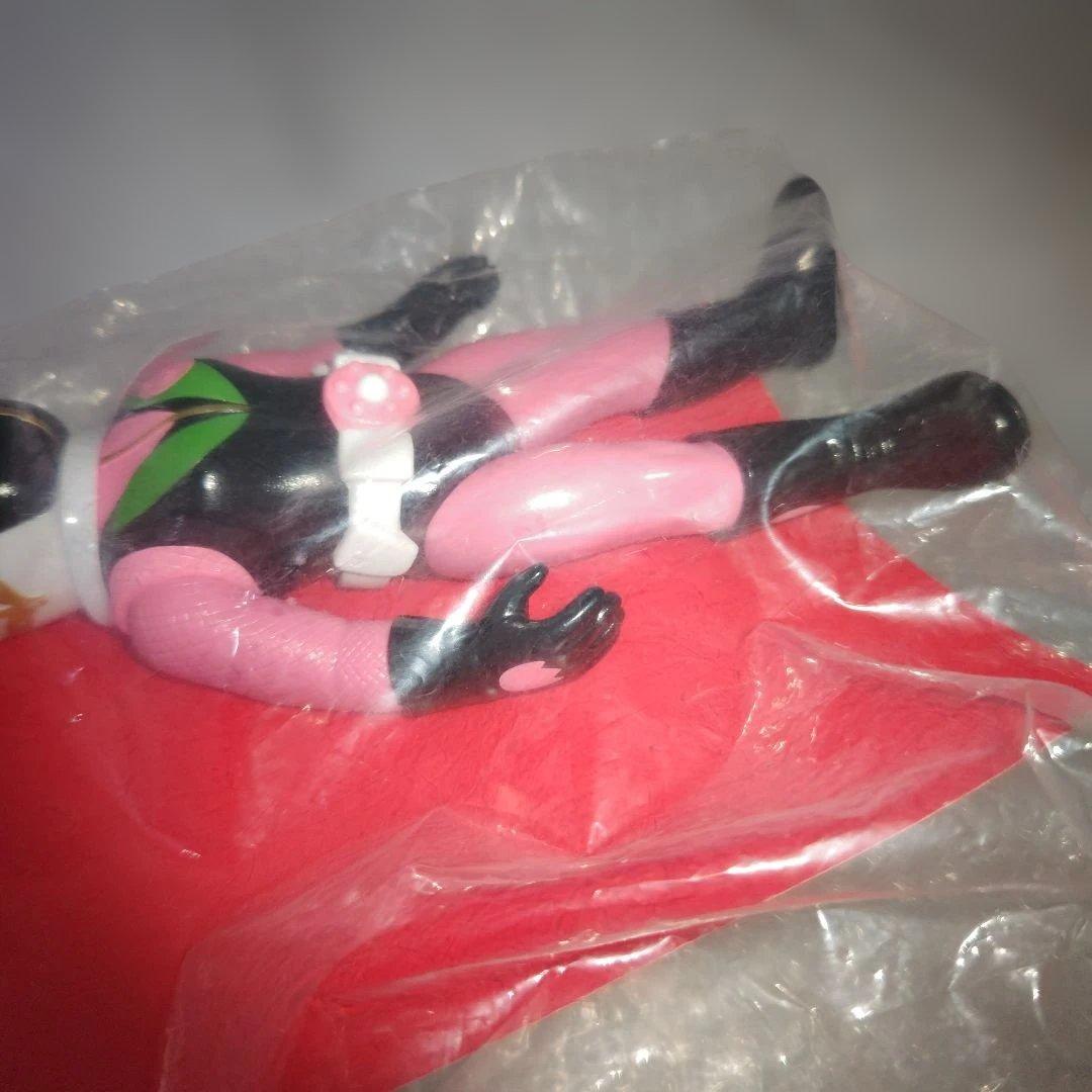 東映レトロソフビコレクション　忍者キャプター　花忍　未開封　現状品