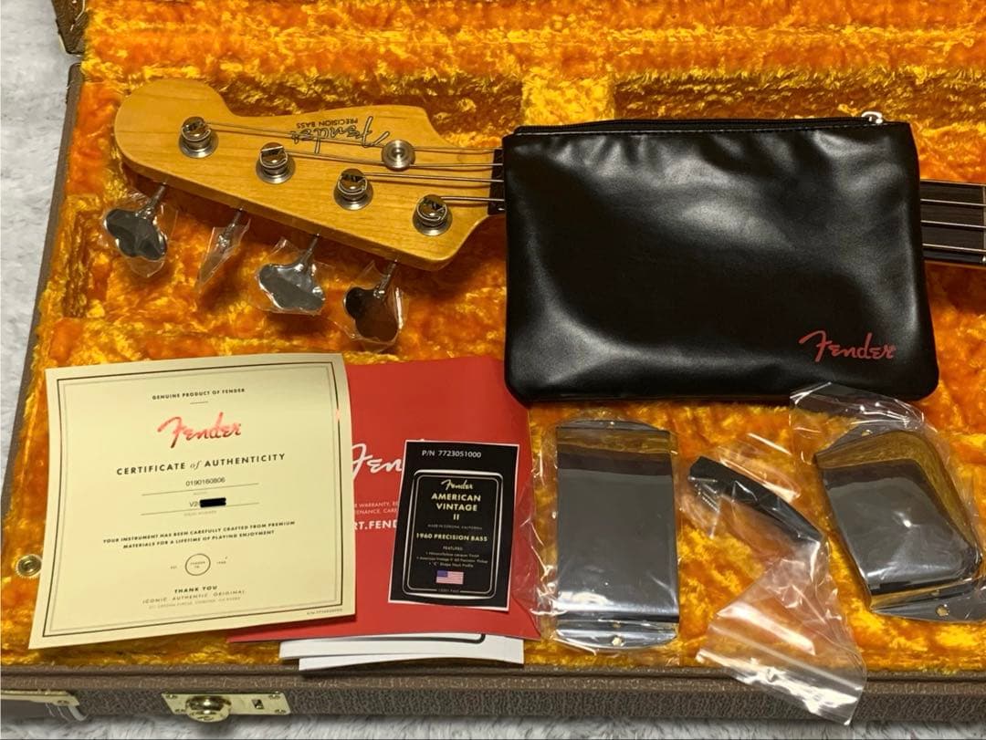 Fender American Vintage II 1960 BLK 新品同様