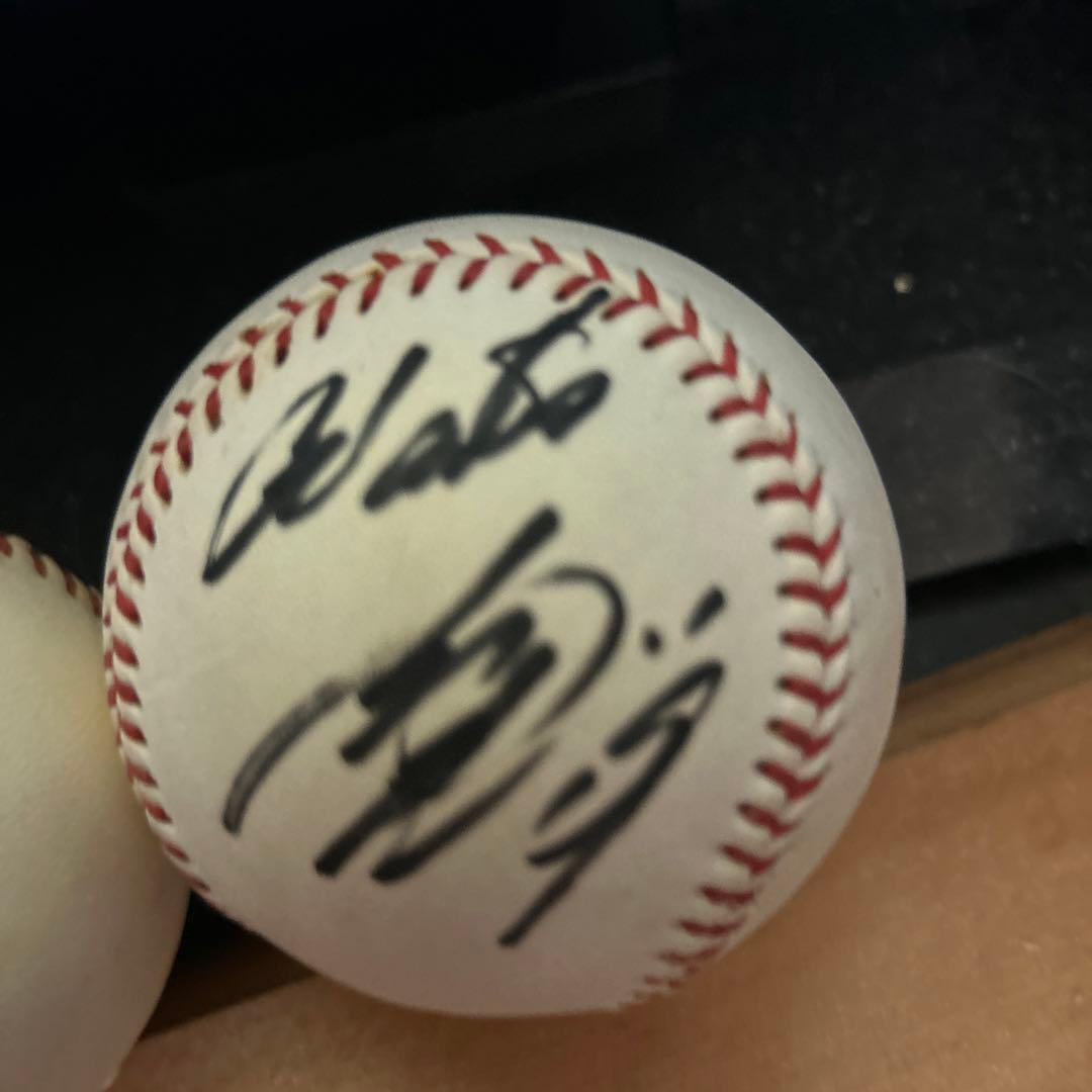 1999ルーキー時代直筆サインボール［上原浩治、松坂大輔］新人王