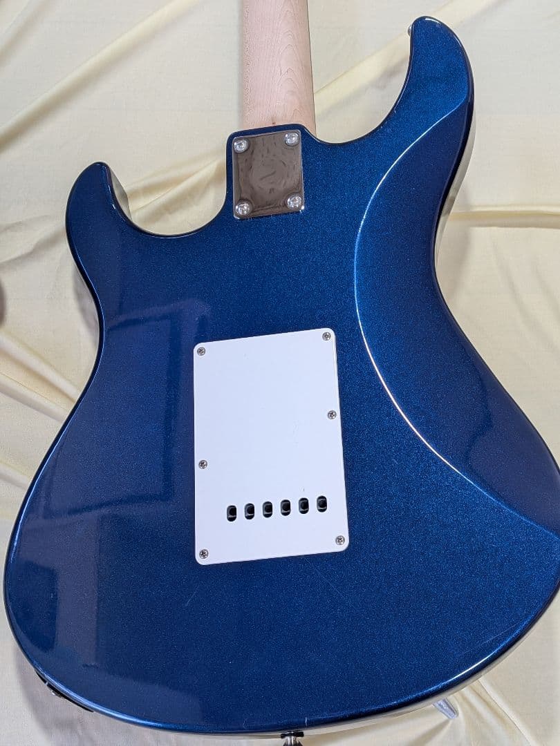 美品Yamaha PACIFICA ギターメタリックブルーシールド ケース付き