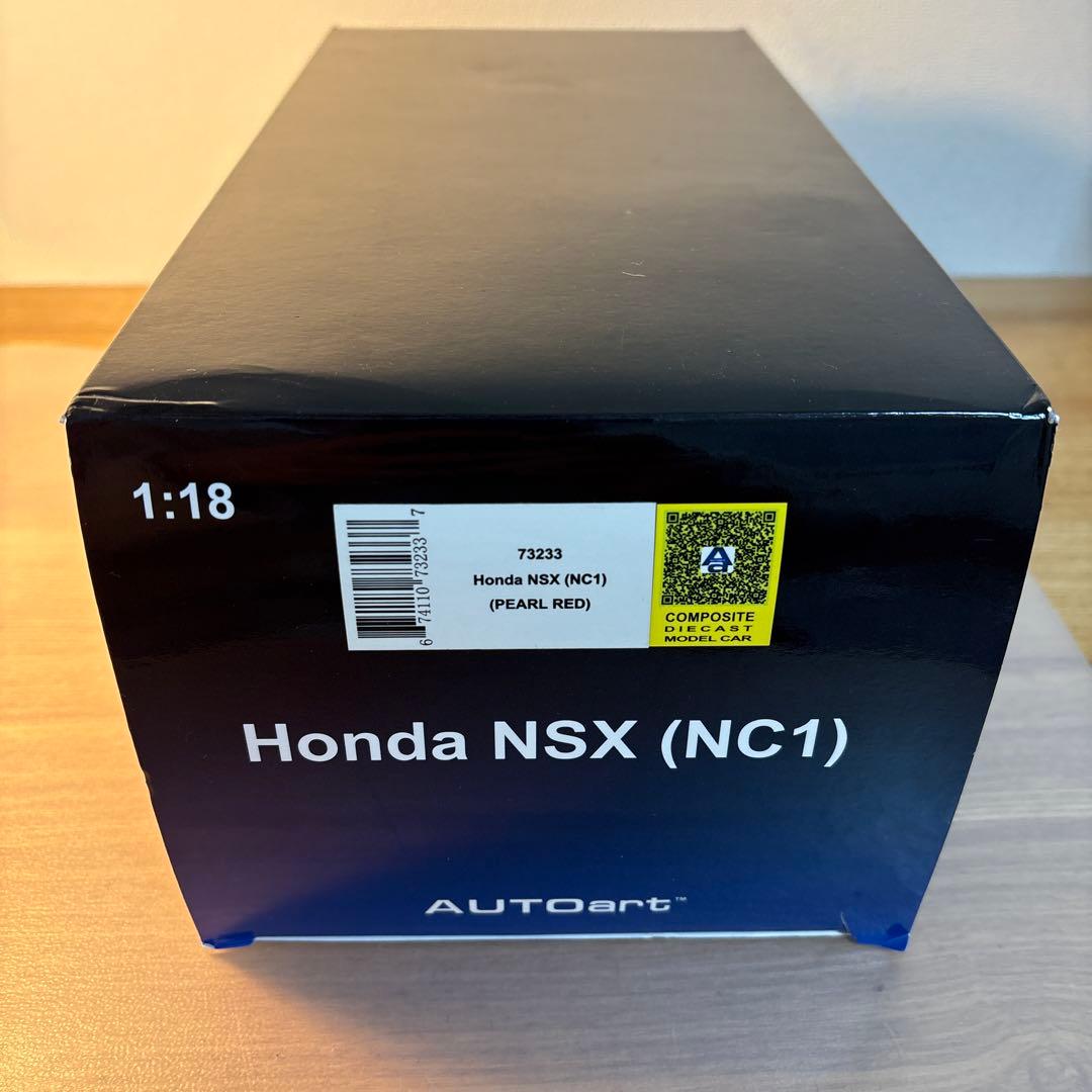 オートアート　ホンダ NSX NC1 1/18 ミニカー レッド