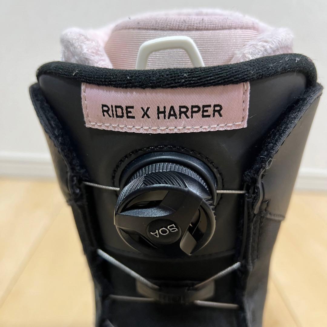 【比較的美品_即日発送】RIDE スノボブーツ　HARPER BOA 23cm