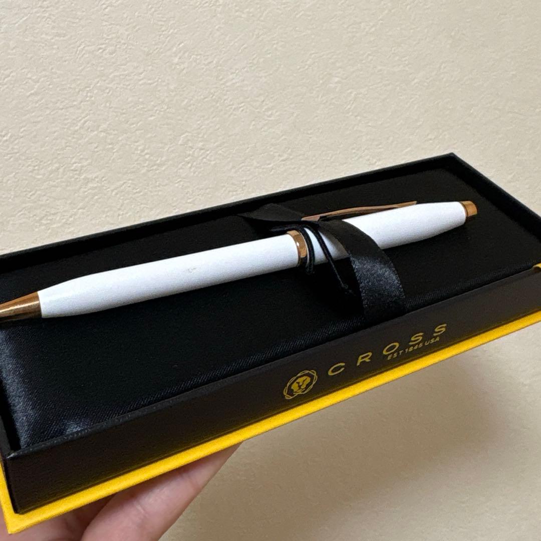 新品未使用！クロスセンチュリーⅡ パールホワイト ラッカー ボールペン