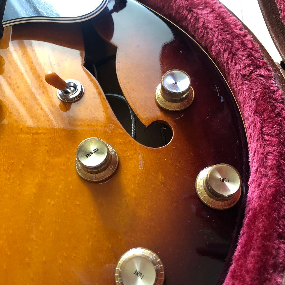 【希少】80's Burny RSA-100/セミアコ/マカボニー/ES-335