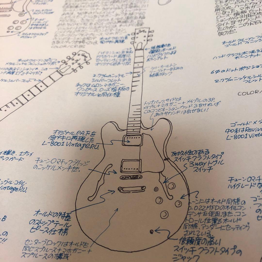 【希少】80's Burny RSA-100/セミアコ/マカボニー/ES-335