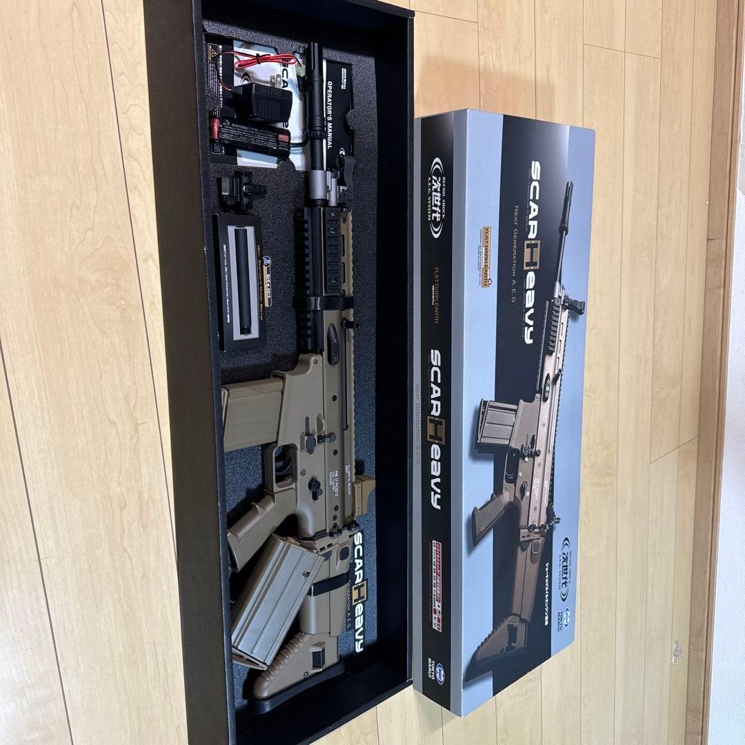 次世代電動ガン　scar-H FDE 初速94