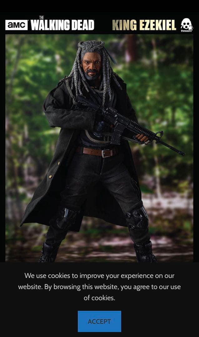 SF・ファンタジー・ホラー threezero THE WALKING DEAD KING EZEKIEL