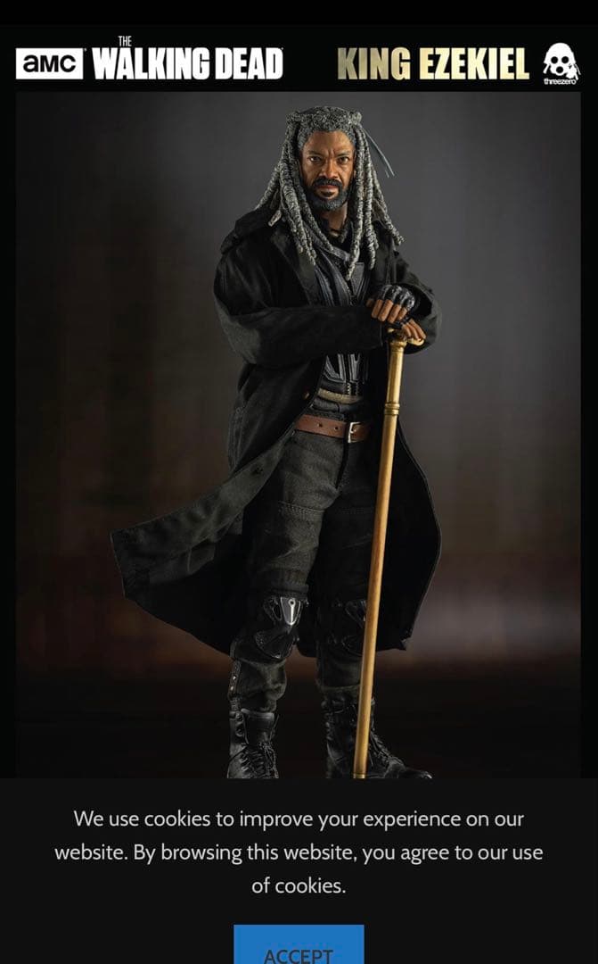 SF・ファンタジー・ホラー threezero THE WALKING DEAD KING EZEKIEL