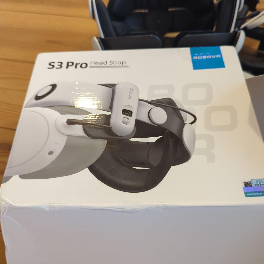  Quest3　128GB BOBOVR（S3Pro）付き　中古品
