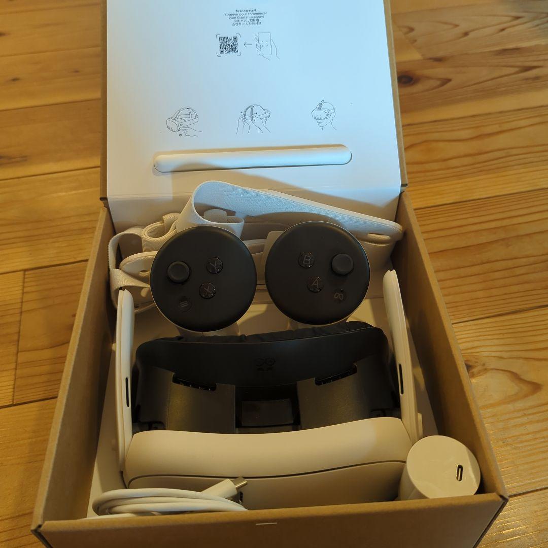  Quest3　128GB BOBOVR（S3Pro）付き　中古品