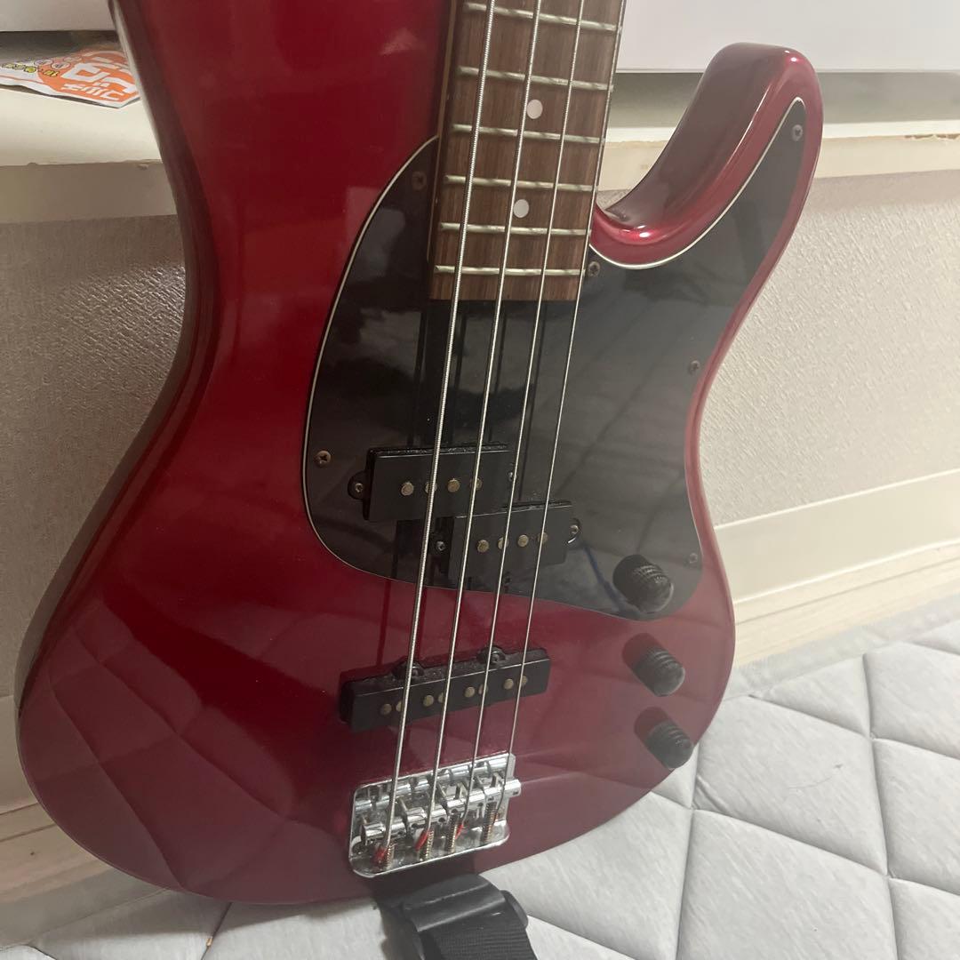 ibanez ワインレッド 4弦エレキベース