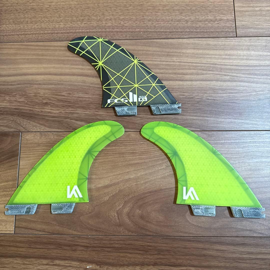 FCSⅡ サーフボードフィン 3枚セット