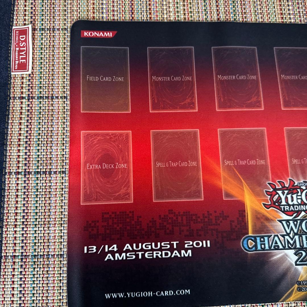 7/1まで　遊戯王 WCS2011 希望皇ホープ プレイマット