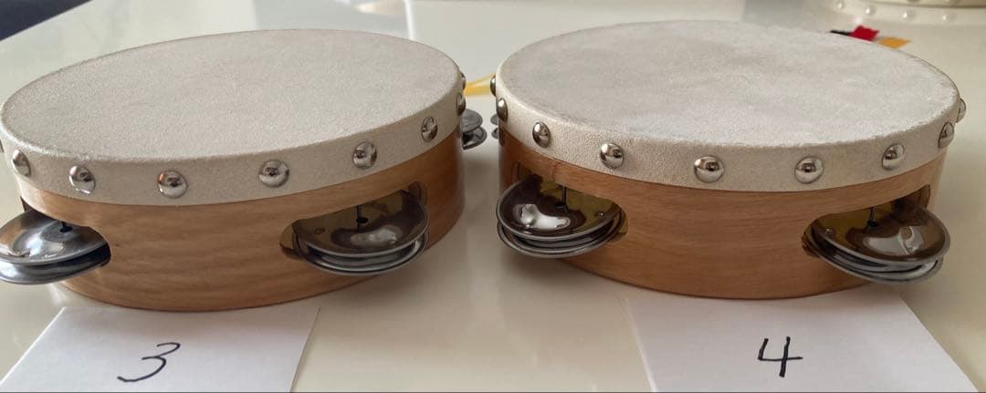 ヤマヨ　ニュータンブリン　15cm 6個セット　タンバリン　まとめて