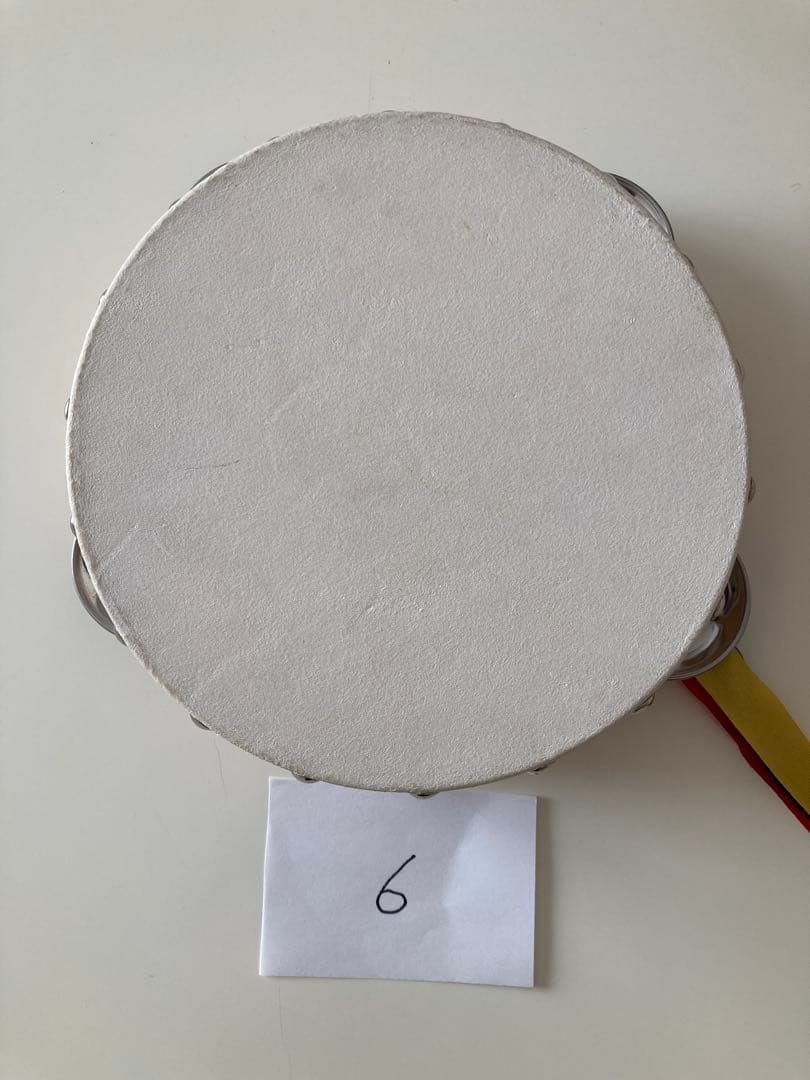 ヤマヨ　ニュータンブリン　15cm 6個セット　タンバリン　まとめて