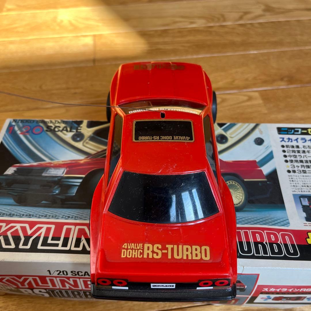 激レア　ニッコーデラコン　スカイラインRSターボ　1/20 ジャンク　プロポ欠品