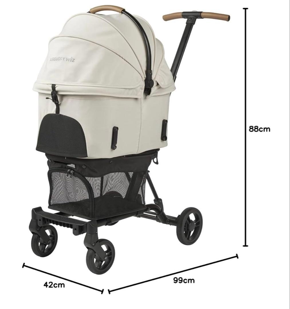 【特価】新品未使用エアバギー ウィズ エックス パールホワイト