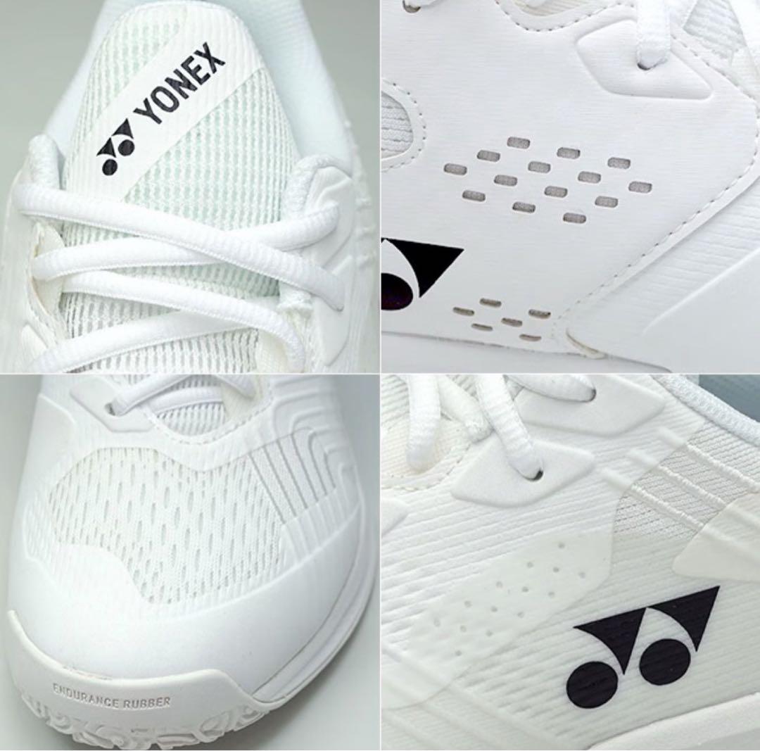 YONEXテニスシューズ クレー・砂入人工芝用 4E wide 011 25.5