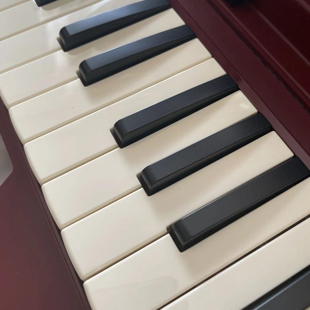 YAMAHA 鍵盤ハーモニカ 37鍵 赤 ケース付き