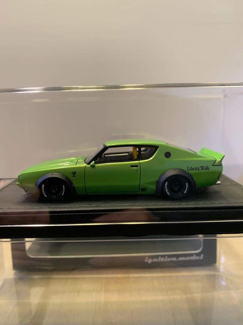 イグニッションモデル　1/43 LBWK ケンメリ グリーン