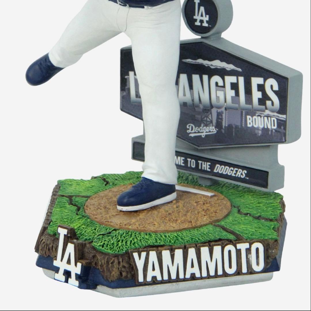 山本由伸　ドジャース　移籍記念　ボブルヘッド FOCO ユニフォーム　大谷翔平