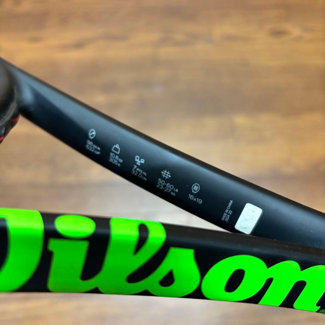 ☆美品☆【WILSON】BLADE 98 16x19 VERSION 7.0