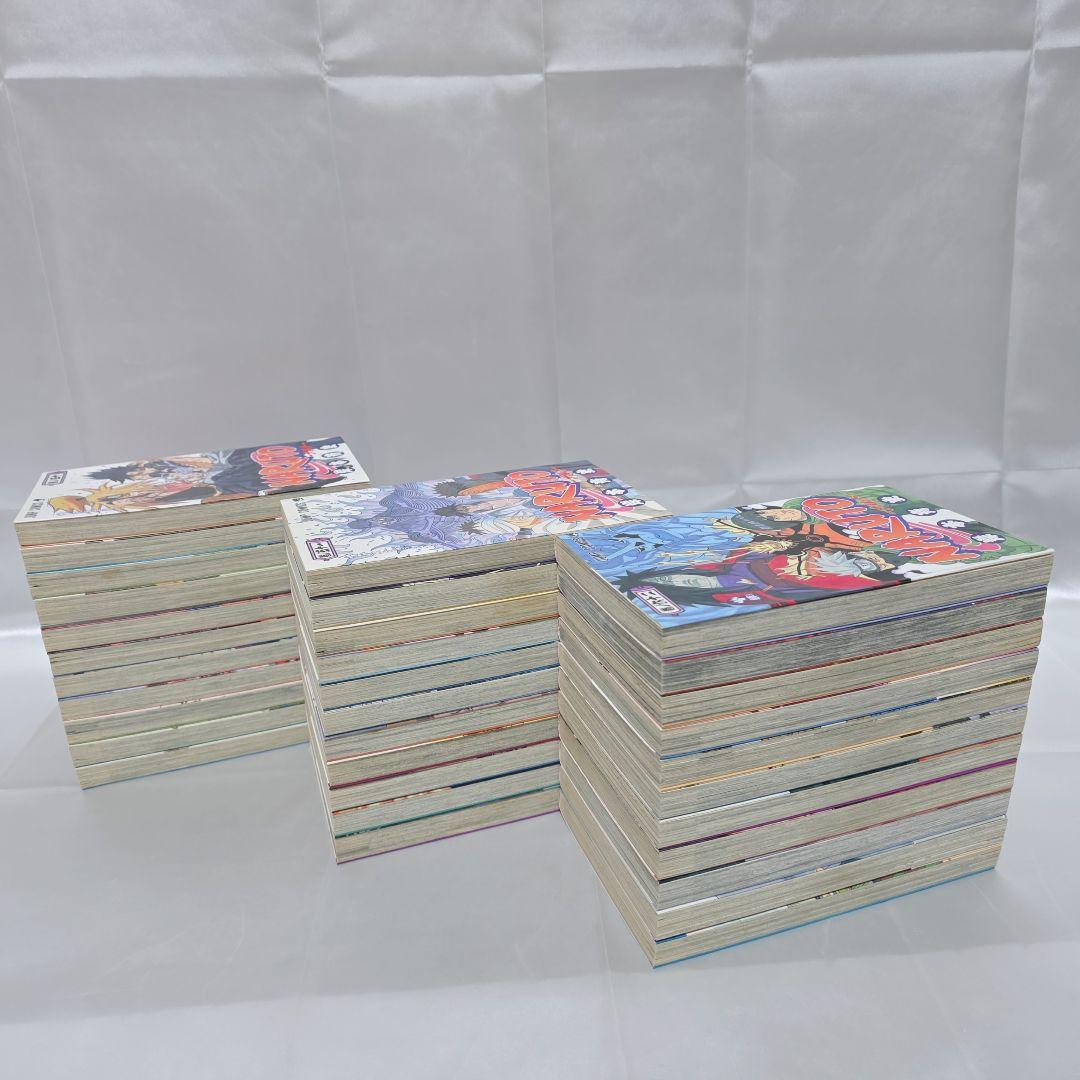 NARUTO 全72巻[完]+関連本/全巻簡易クリーニング済み/N01