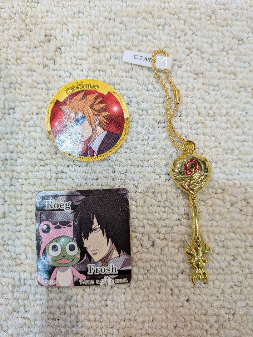 フェアリーテイル　星霊の鍵　ルーシーの鍵　キーホルダー　6個セット