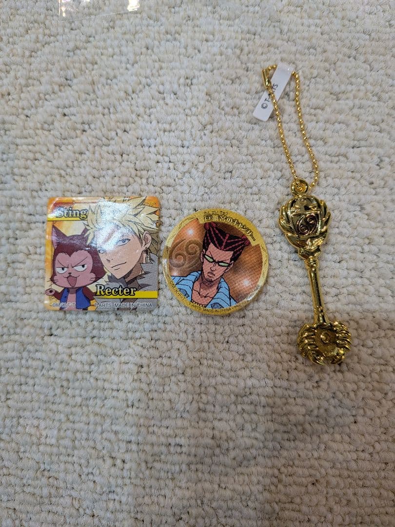 フェアリーテイル　星霊の鍵　ルーシーの鍵　キーホルダー　6個セット