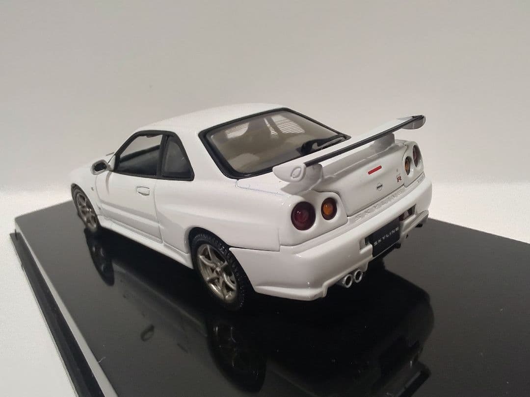 オートアート 1/43 スカイライン R34 GT-R ミニカー 3台セット