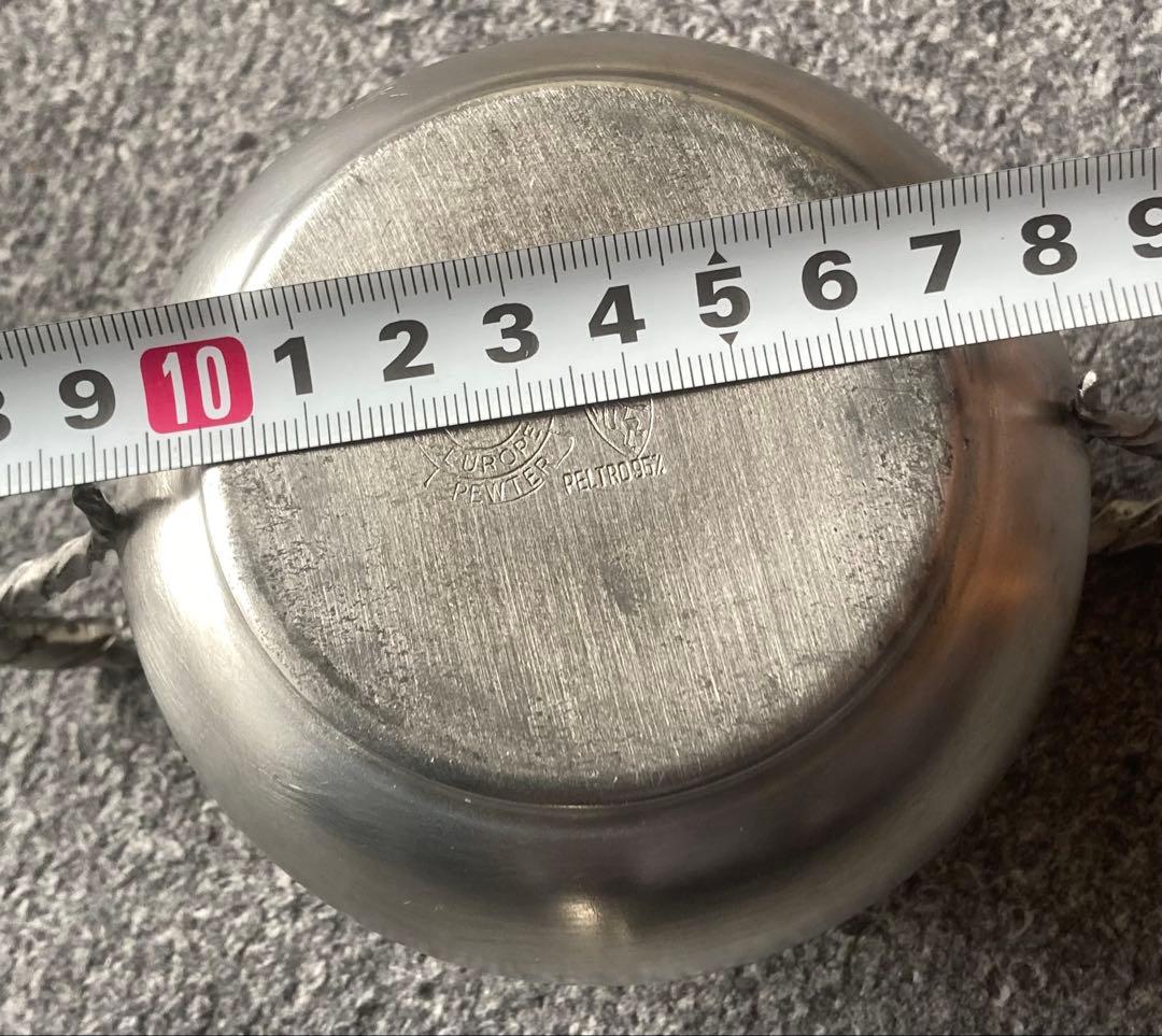 E.P.U 121 PELTRO95% イタリア製 シュガーポット