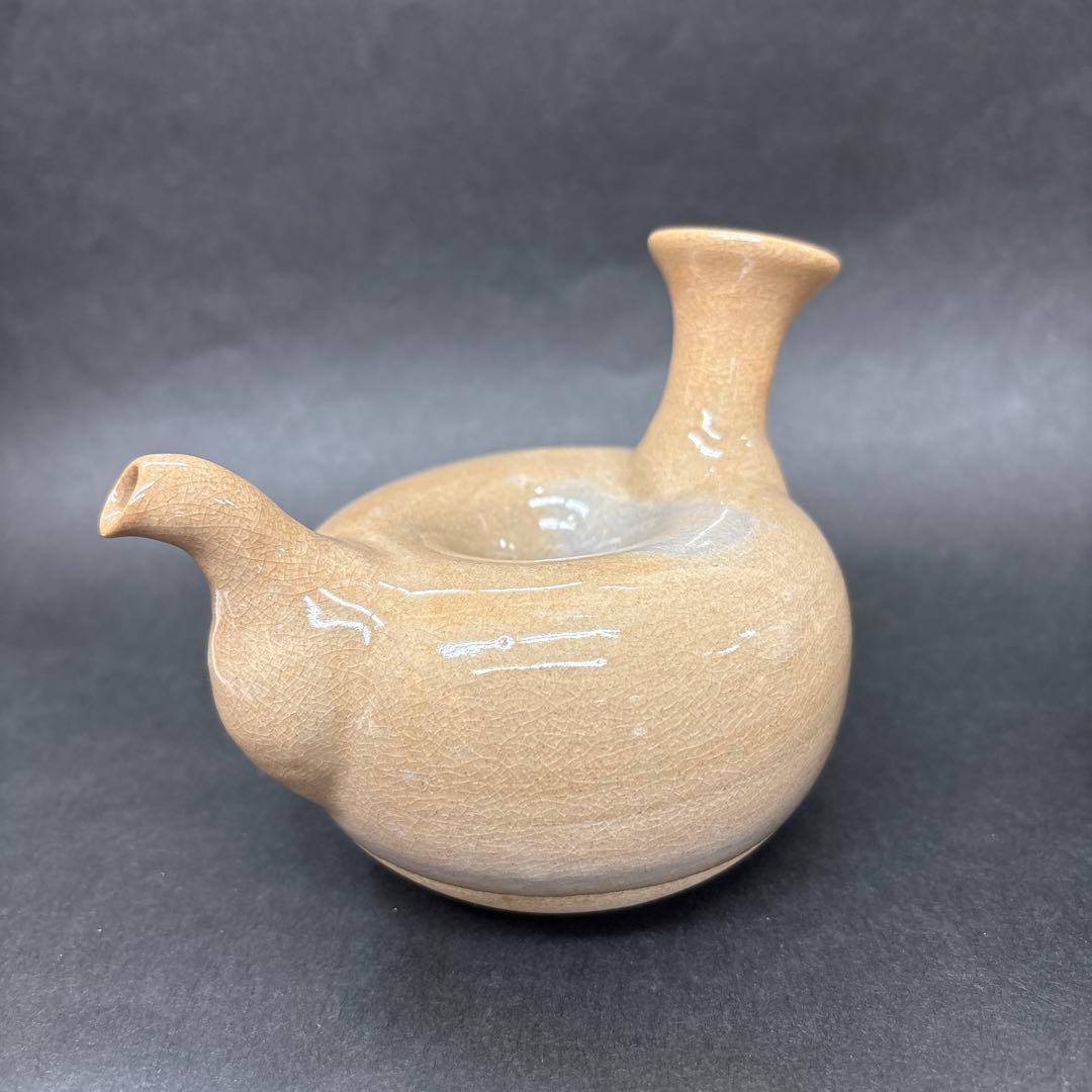 萩焼　12代　坂倉新兵衞　酒器　馬上杯