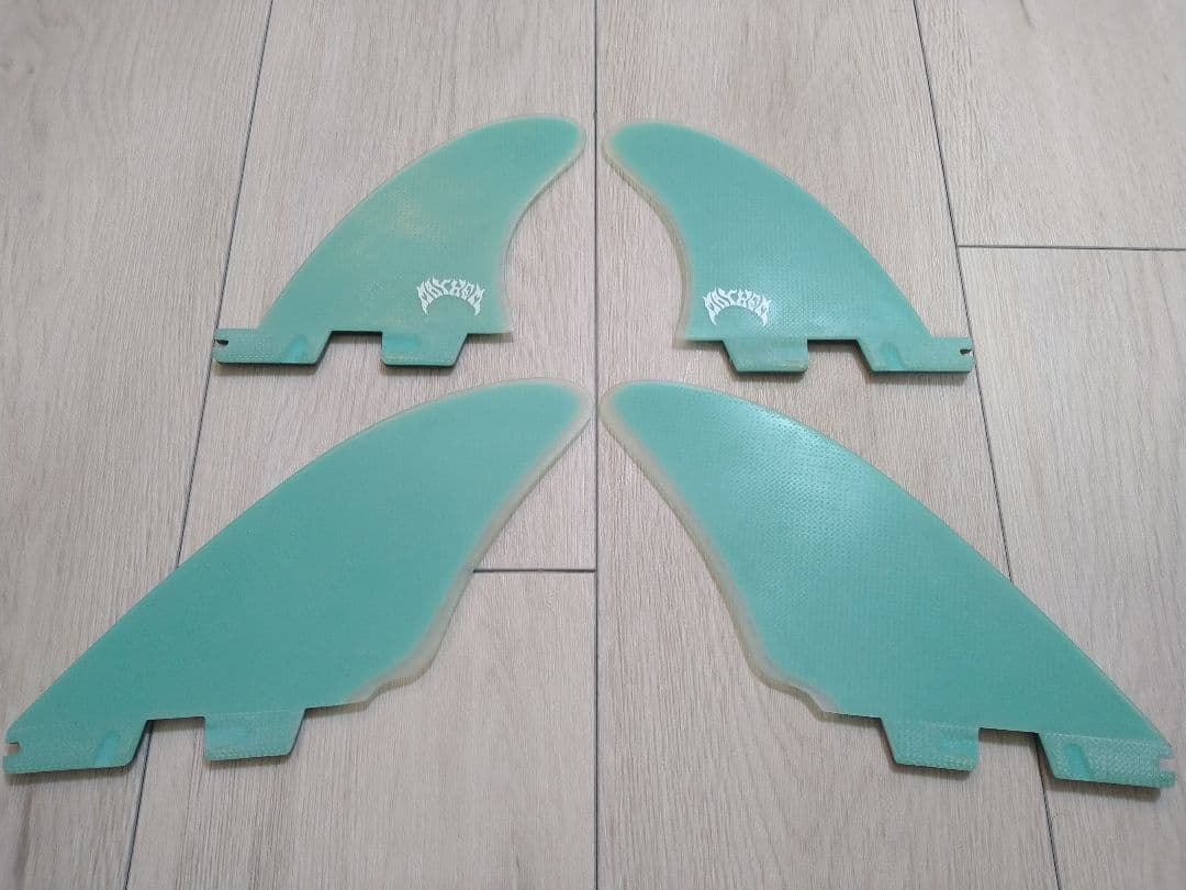 FCS2 SPLIT KEELエフシーエス2 スプリットキール クワッド フィン