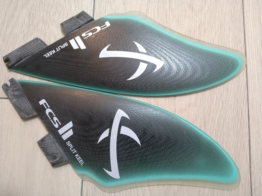 FCS2 SPLIT KEELエフシーエス2 スプリットキール クワッド フィン