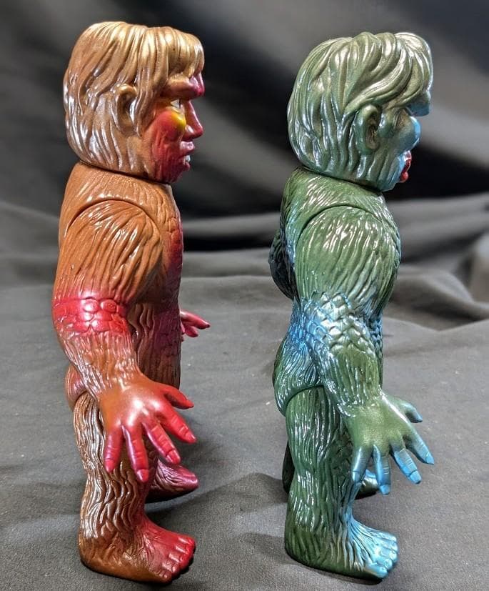 サンダ＆ガイラ（マルサン電撃）ソフビフィギュア２体セット