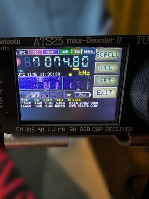 マルチバンドレシーバーATS25 Max Decoder II