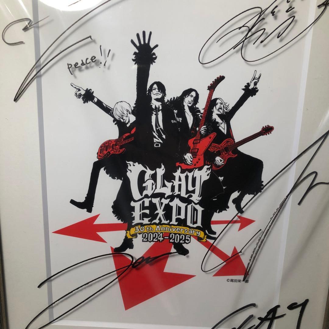 GLAY 30周年記念 キャラファイン 複製サイン入り 複製原画 尾田栄一郎