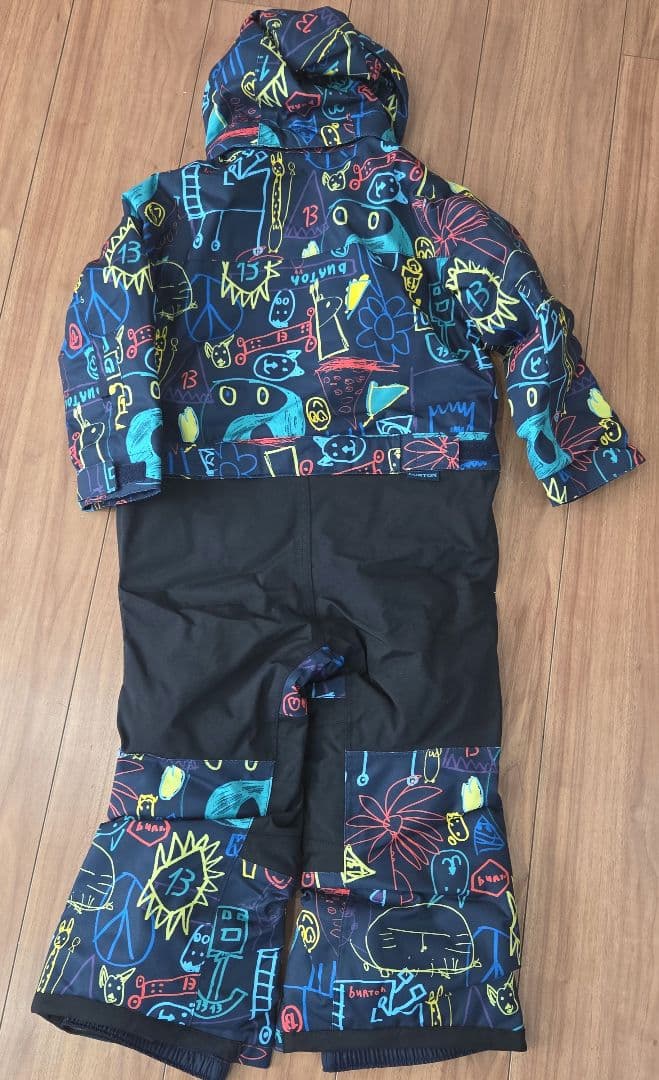 新品 バートン BURTON キッズ 100サイズ スノーウェア 4T つなぎ