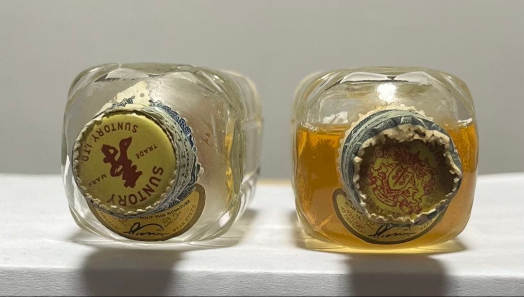 SUNTORY ウイスキー　角瓶　寿ラベル2種